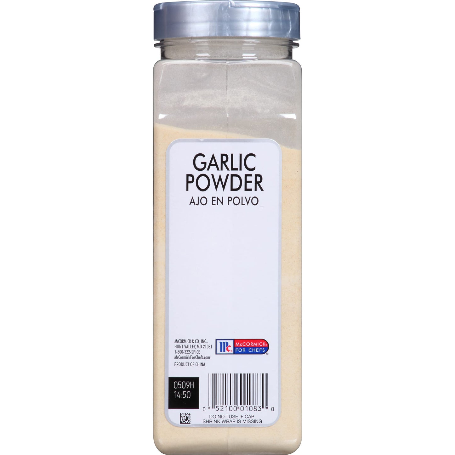 McCormick Culinary Garlic Powder, 21 oz - One 21 Ounce Container Garlic Powder Seasoning, Culinary Grade Seasoning Perfect for Recipes With Garlic