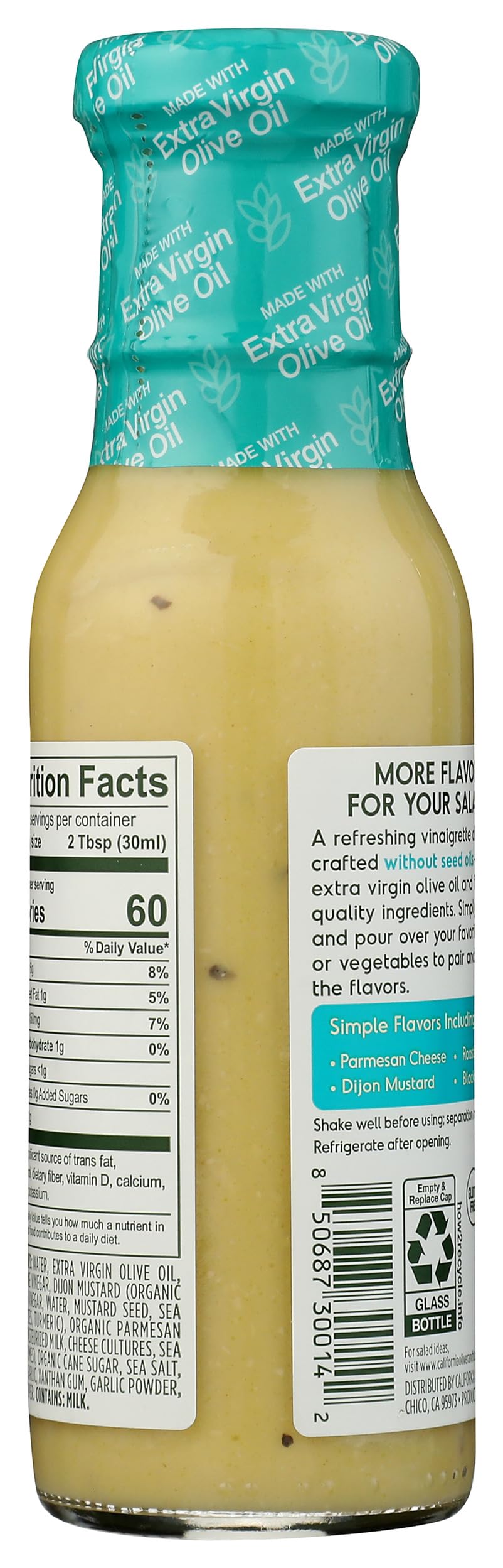 California Olive Ranch Caesar Vinaigrette Dressing, 10 oz