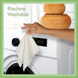Jenvita Bamboo Paper Towels Reusable | Absorbent, Heavy Duty & Washable | Organic Paper Towel | FSC Certified | 100% Rayon Derived From Bamboo |