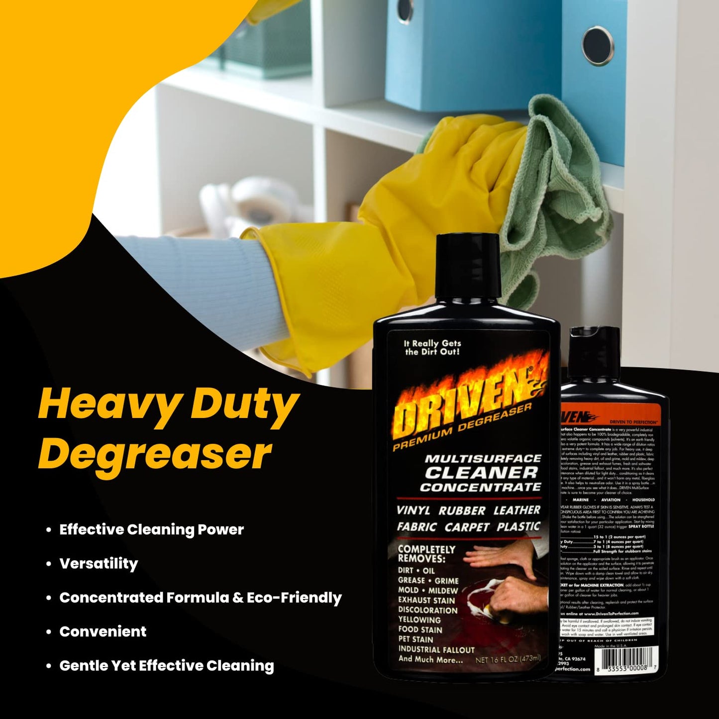 DRIVEN MultiSurface Cleaner Concentrate