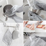 10PCS Multipurpose Wire Dishwashing Rags for Wet and Dry, Multipurpose Wire Dishwashing Rags, Multifunctional Non-Scratch Wire Dishcloth, Steel Wire