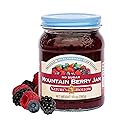 Nature's Hollow Mountain Berry Jam: Sugar Free Jam and Preserves, Low Cal, Non GMO, Keto Jam, Vegan, Gluten Free, and Diabetic Friendly - Sugar Free