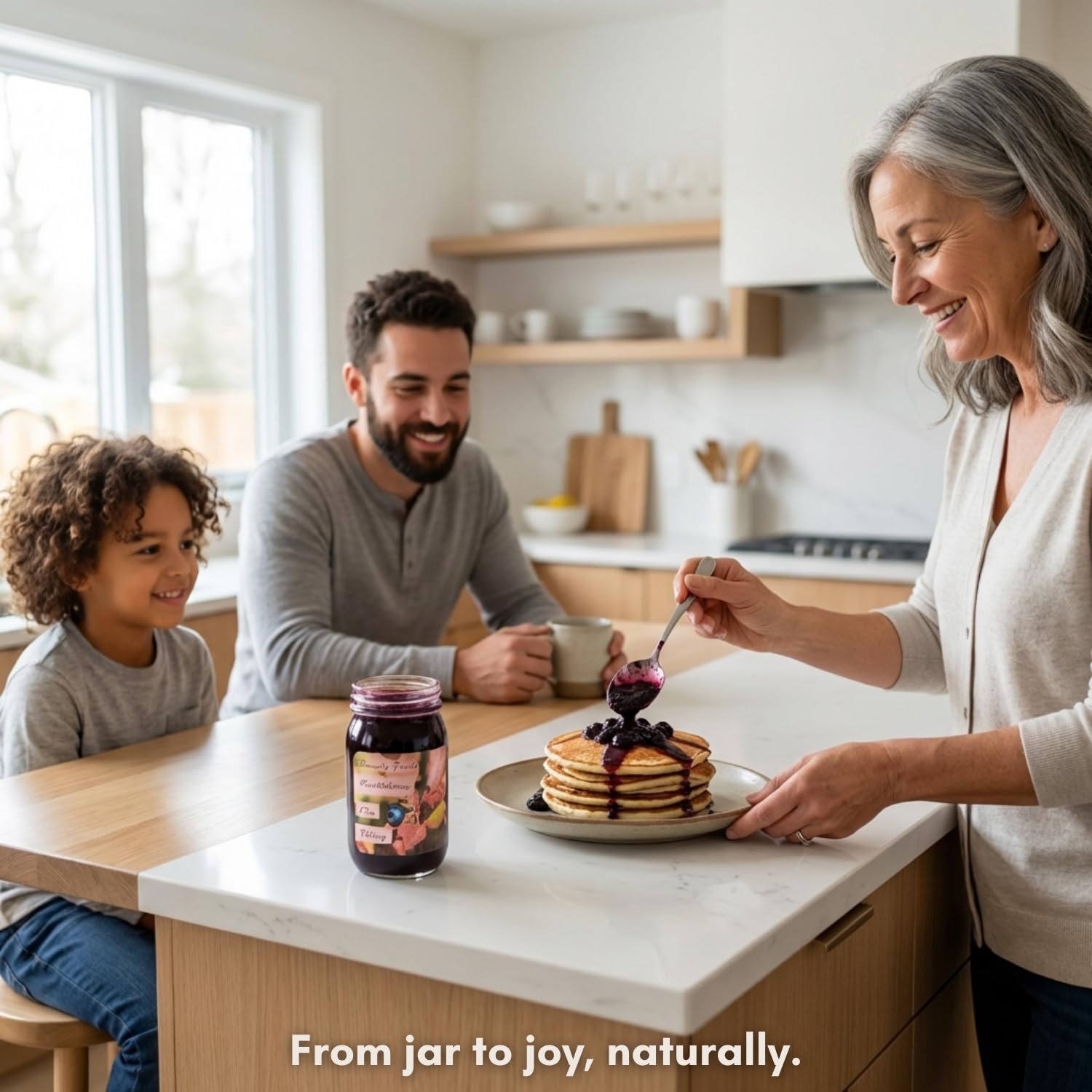Huckleberry Pie Filling Montana Grown - 20 oz Real Fruit Grown & Hand Picked from Bounty Foods this is Vegan Friendly | Gluten-Free | Non-GMO for Pies