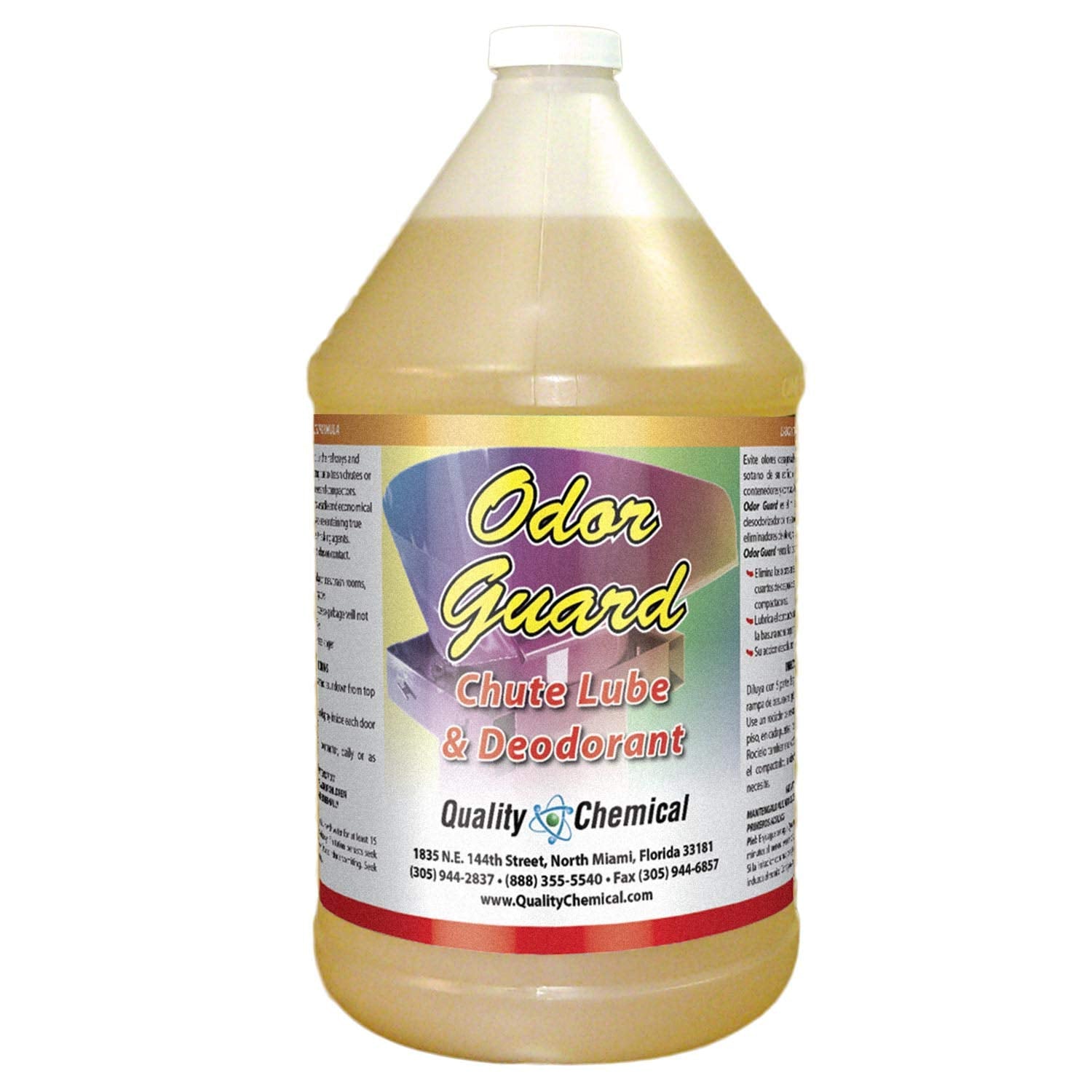 Odor Guard Trash Chute Cleaner & Deodorant-1 gallon (128 oz.)