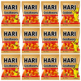Goldbears Gummy Bears Candy - 40 Treat-Size Bags (0.4 oz Each), Assorted Fruit Flavors - Individually Wrapped - Perfect for Snacks, Party Favors