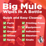 Mule Head XL Heavy-Duty Cleaning Spray - Industrial-Strength All-Purpose Cleaner for Grease, Oil, Ink & Paint - Garage, Car Interiors, Indoor