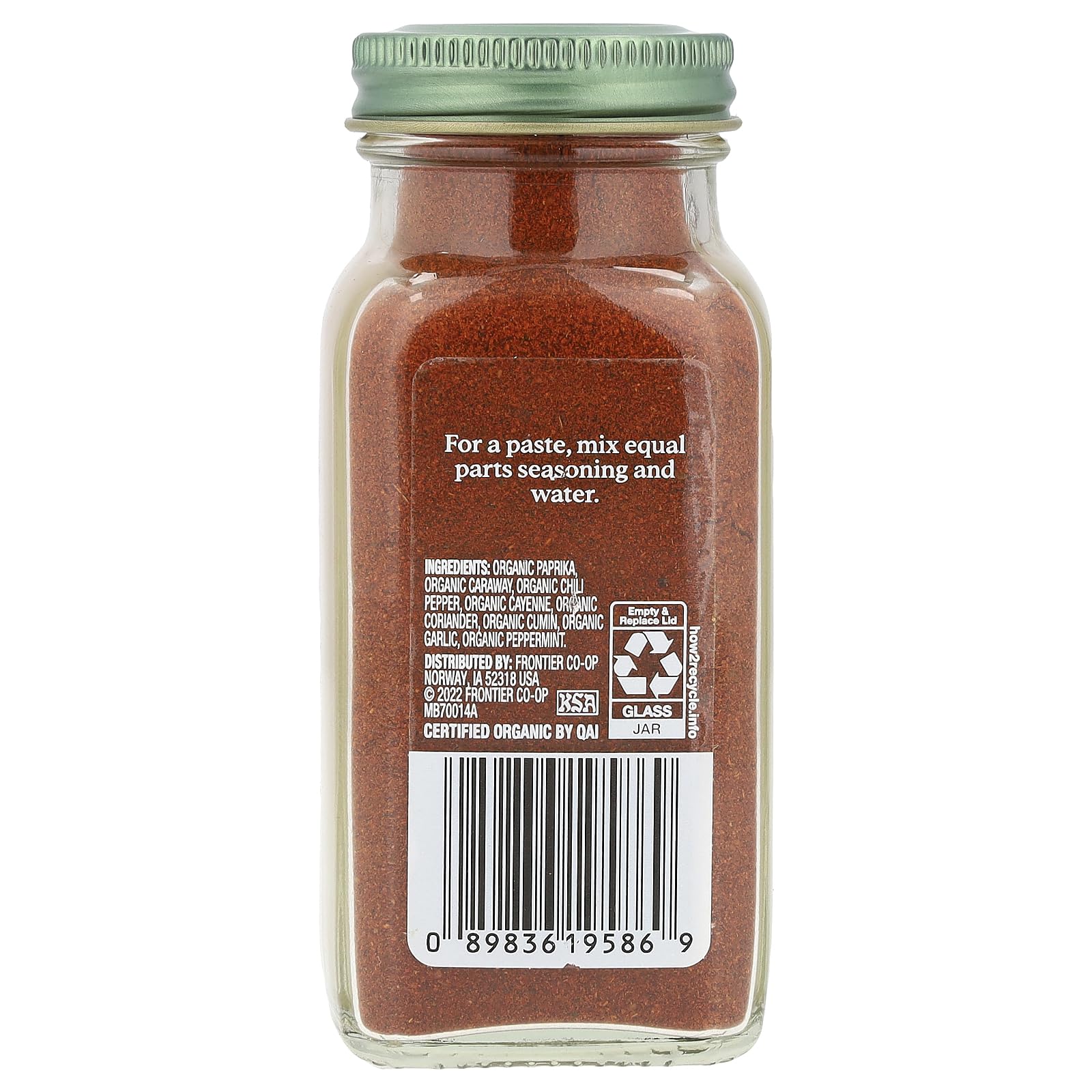 Simply Organic Harissa Seasoning, 3.2 oz (91 g)