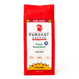 Puroast Low Acid Coffee Decaf Whole Bean | Decaf French Roast Whole Bean | Dark Roast | High Antioxidants & High pH |No Bitter Aftertaste | Reduced