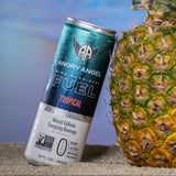 Angry Angel Blackberry Lemon & Tropical Natural Energy Drink - (24 count) Mixed Pack - Zero Sugar - CoQ10 - Important B Vitamins - 12 oz Cans