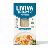 LIVIVA Dried Shirataki Plant-Based Gluten Free Trial Pk (2 Spaghetti 2 Noodles 2 Rice) - Konjac Spaghetti - Taste & Cook like regular Rice - Vegan