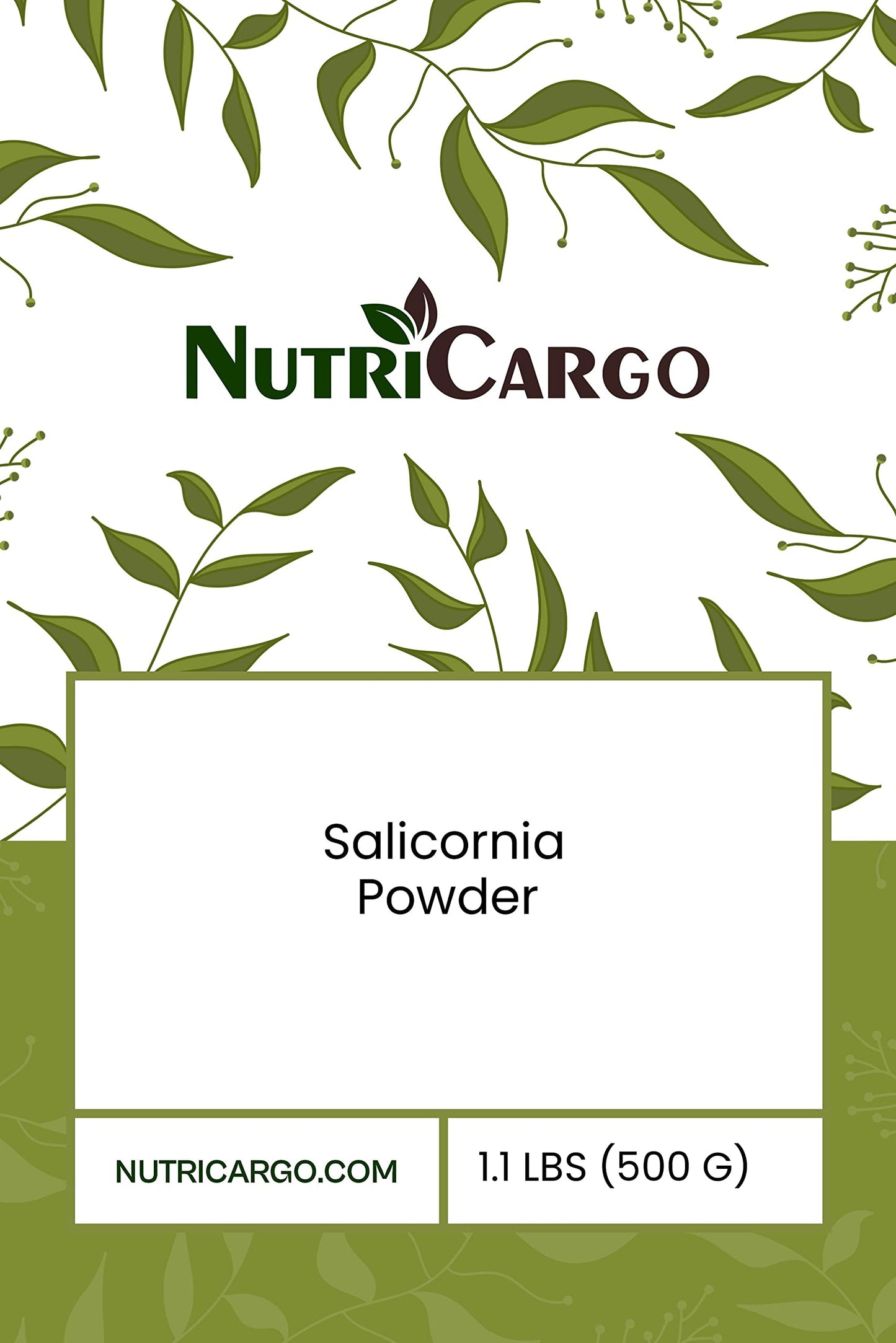 NutriCargo Salicornia Powder 1.1 LBS (500 G)