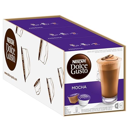 Nestle 'Mocha' for Dolce Gusto Coffee Capsules 16 Capsules (8 Servings)