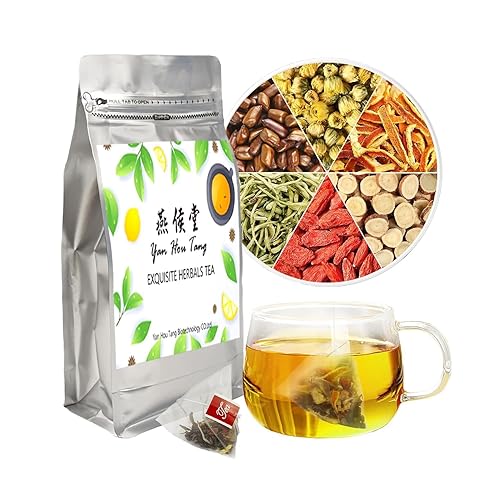 EILIN YHT Chrysanthemum Cassia Seed Tea Bags Liver Care Chinese Herbals - 30 Counts x 5Grams