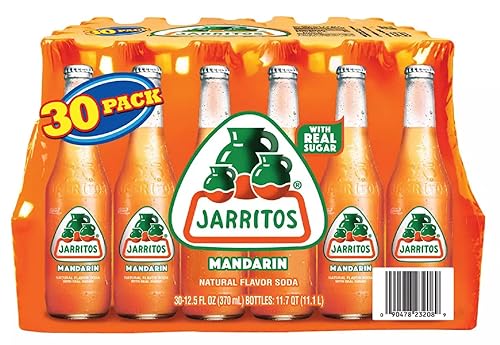 Jarritos Mandarin Natural Flavor Soda, 30 ct.