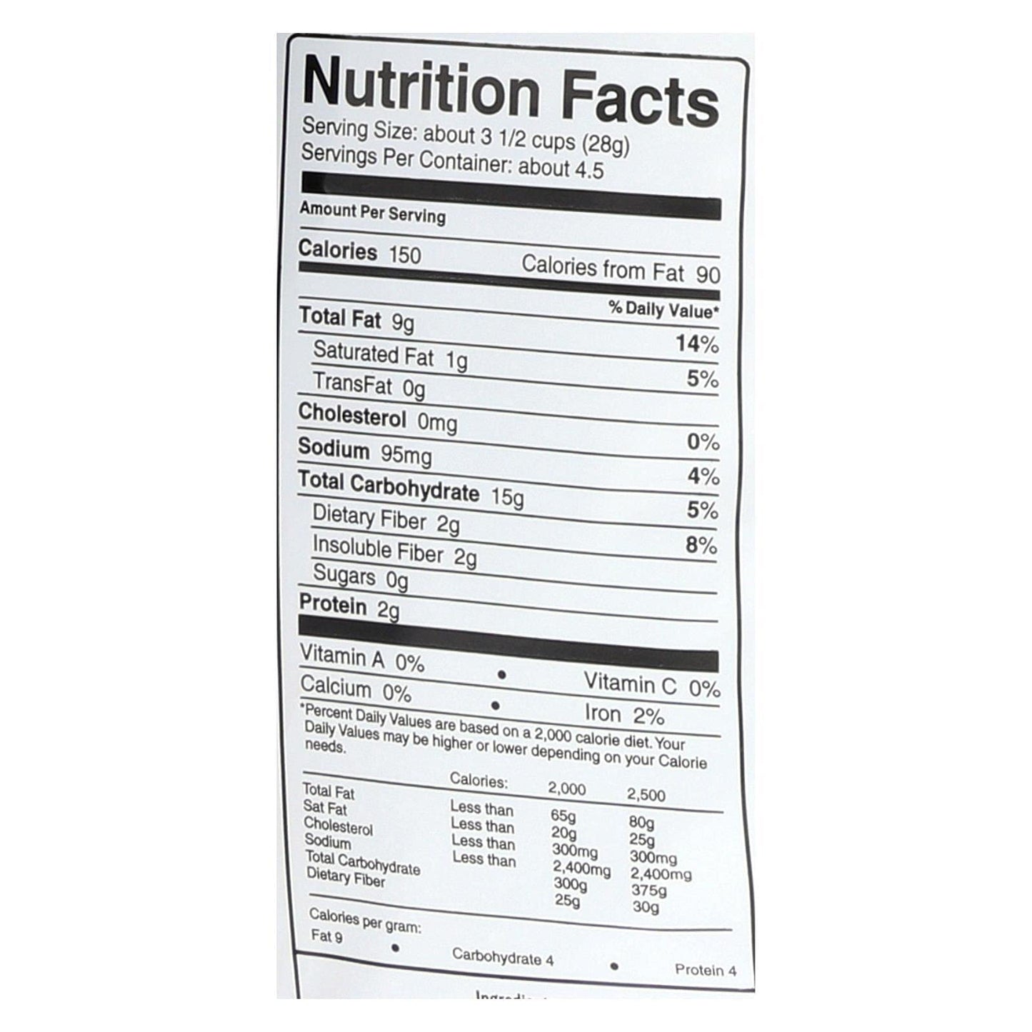 Skinnypop Aged White Cheddar Popcorn, 4.4 Ounce - 12 per case.