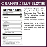 WinCrest Bulk Orange Jelly Slices - 5 Lb Case