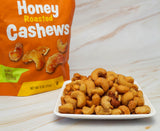 Platinum - Honey Roasted Cashews 11 oz Resealable Pouch | Flavored Cashew Nuts | Sweet Roasted & Tasty Gourmet Nut | Snack on the Go, Work, School |