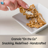 Laura’s Gourmet, Granola Snacking Clusters, Coconut White Chocolate, 5 oz. Bag 3 Pack - Organic, Vegan, Non-GMO Kosher & Certified Gluten-Free Snacks