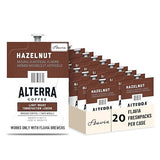 ALTERRA Coffee Hazelnut Single Serve Freshpacks for MARS DRINKS FLAVIA Brewer, 20 Packets