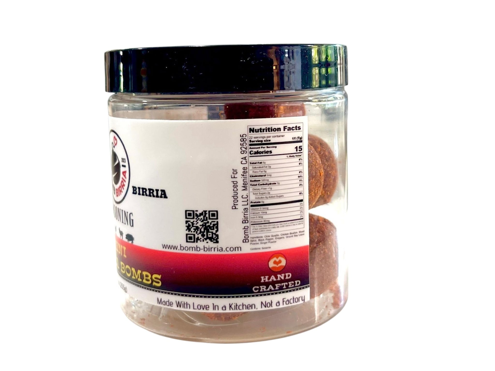 Authentic Mini Birria Bombs - 10 per pack by Bomb Birria - The Best Authentic Mexican Seasoning for Birria Plates, Tacos, Quesabirrias, Tortas