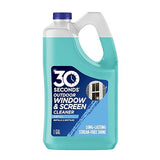 30 SECONDS Outdoor Window & Screen Concentrated Cleaner for Glass, Patio Doors, Fiberglass, Furniture - No Screen Removal Required, Spray & Rinse