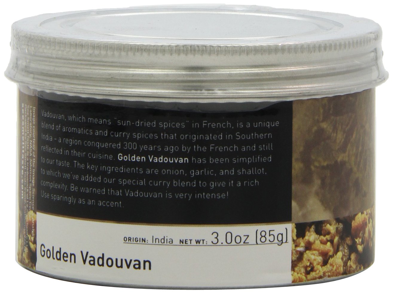 See Smell Taste Golden Vadouvan, 3-Ounce