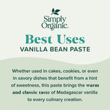 Simply Organic Vanilla Bean Paste, Organic, 2 Fluid Ounce