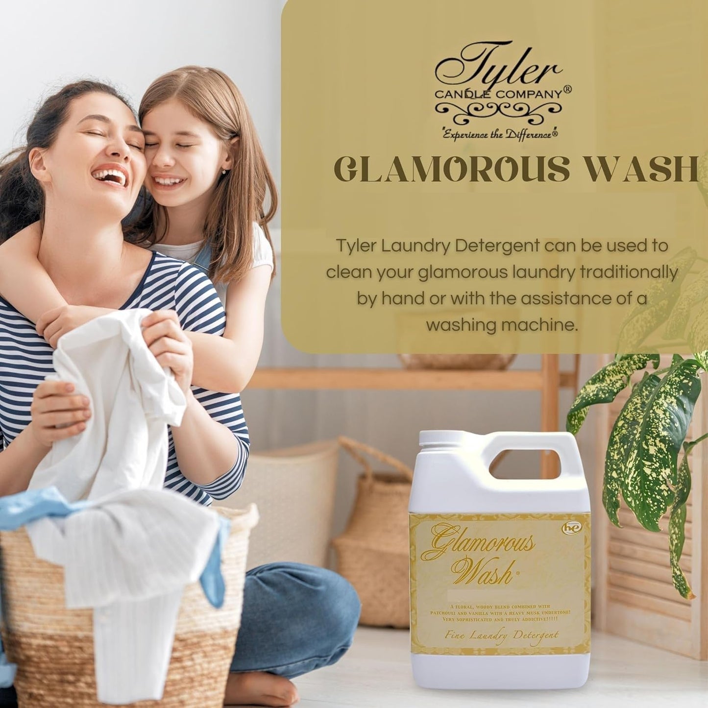 Tyler Glamorous Wash Laundry Detergent 16oz Gift Set (Diva, French Market, & High Maintenance)