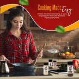 Spices and Seasonings Set - 12 Piece Spice Gift Set Plus D.F. LUXURY Measuring Spoon
