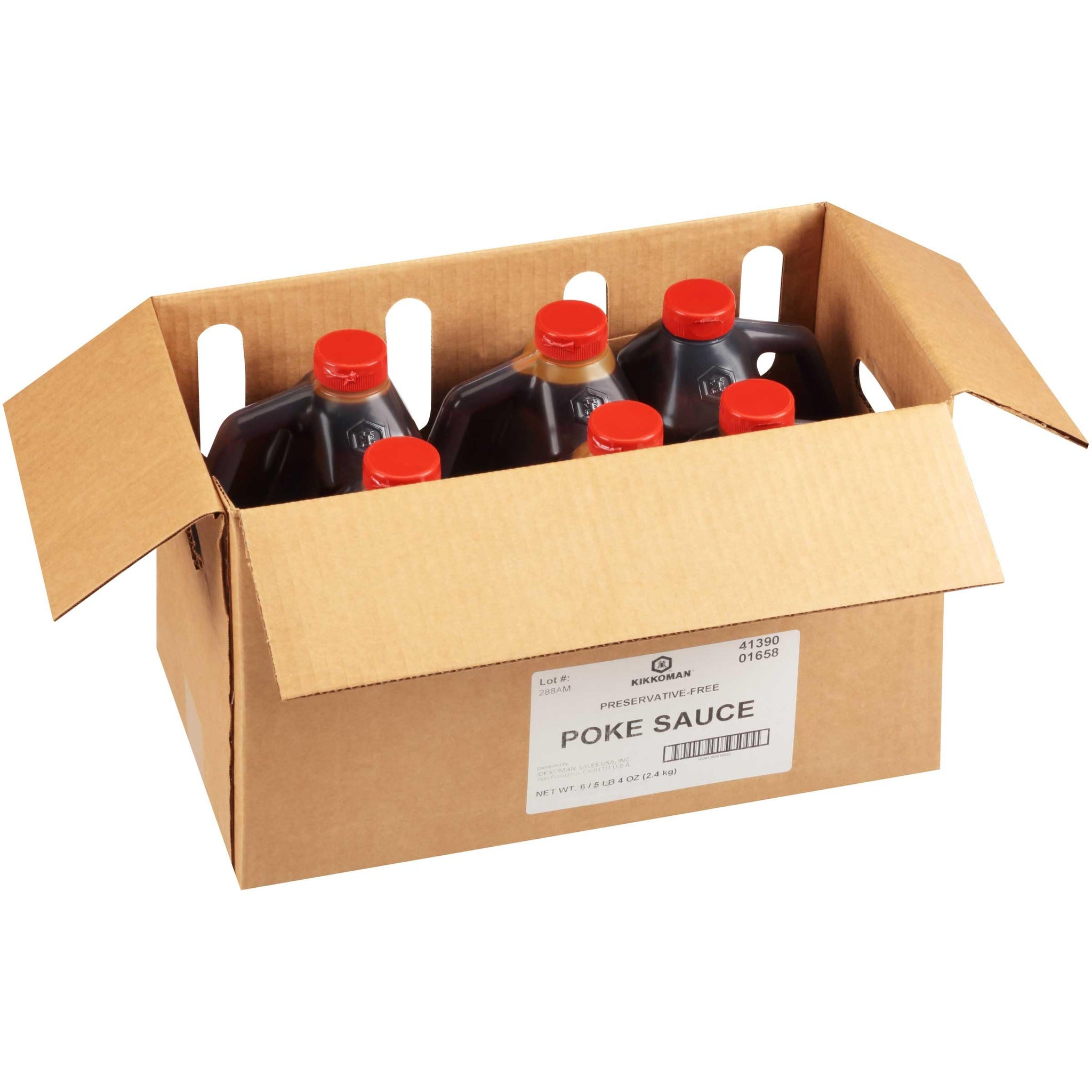 Kikkoman Preservative Free Poke Sauce, 2.4 Kilogram -- 6 per case.