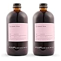 Dona Cardamom Rose Tea Concentrate, Small-Batch, Single-Origin Spices, Hot or Iced Chai, 16 Fl Ounce Bottles (Pack of 2) (Standard, 32, Fl Oz)
