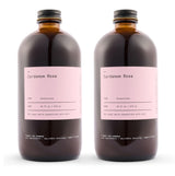 Dona Cardamom Rose Tea Concentrate, Small-Batch, Single-Origin Spices, Hot or Iced Chai, 16 Fl Ounce Bottles (Pack of 2) (Standard, 32, Fl Oz)