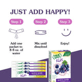 TRUE LEMON KIDS Groovy Grape (10 Packets) for Hydration - No Preservatives, No Artificial Flavors, No Artificial Sweeteners - Low Sugar Water