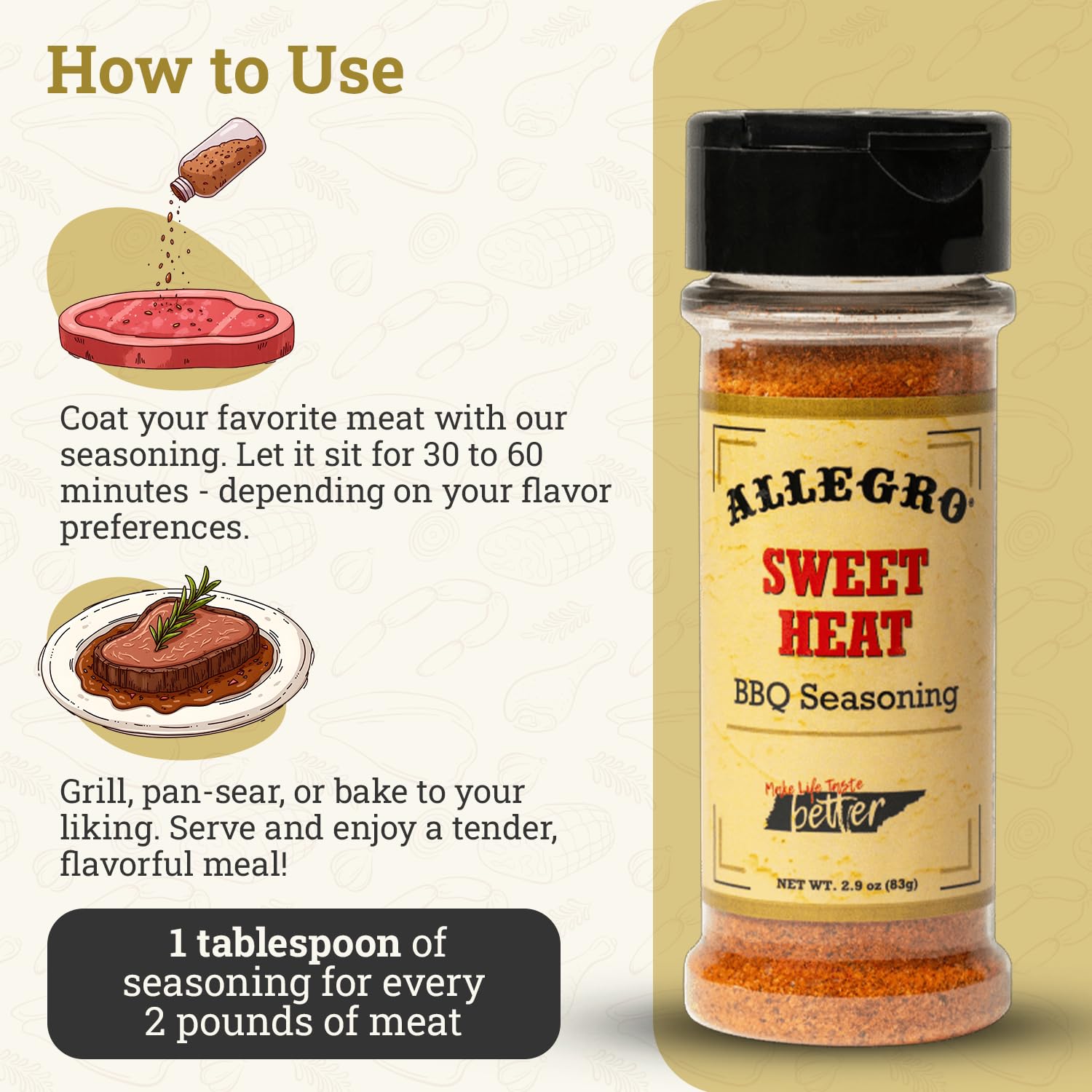 ALLEGRO - The Marinate Everything Marinades | Perfect Seasoning for Pork, Chicken, and Vegetables | Seasonings for Grilling, Roasting, and Cooking |