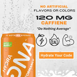 HYDRADNA- Clean Performance Drink, Zero Sugar | For Natural Fuel, Alertness, Boost, Stamina,120 mg Organic Caffeine, Natural Flavors, Zero Sucralose
