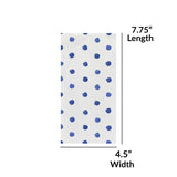 VIETRI Papersoft Napkin Collection Italian Luxury Paper Napkin and Guest Towel (Guest Towels, Dot Blue)