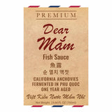 Dear Mam Premium Fish Sauce | California Anchovy | 1 Year Aged | Fermented Phu Quoc Vietnam | 24 fl oz (2 Bottles)