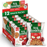 Reko Tea Fusions Waffle Cookies, Chai Apple - Individually Wrapped Single Serve Snack Packs - Thin Italian Pizzelles with No Artificial Flavors or