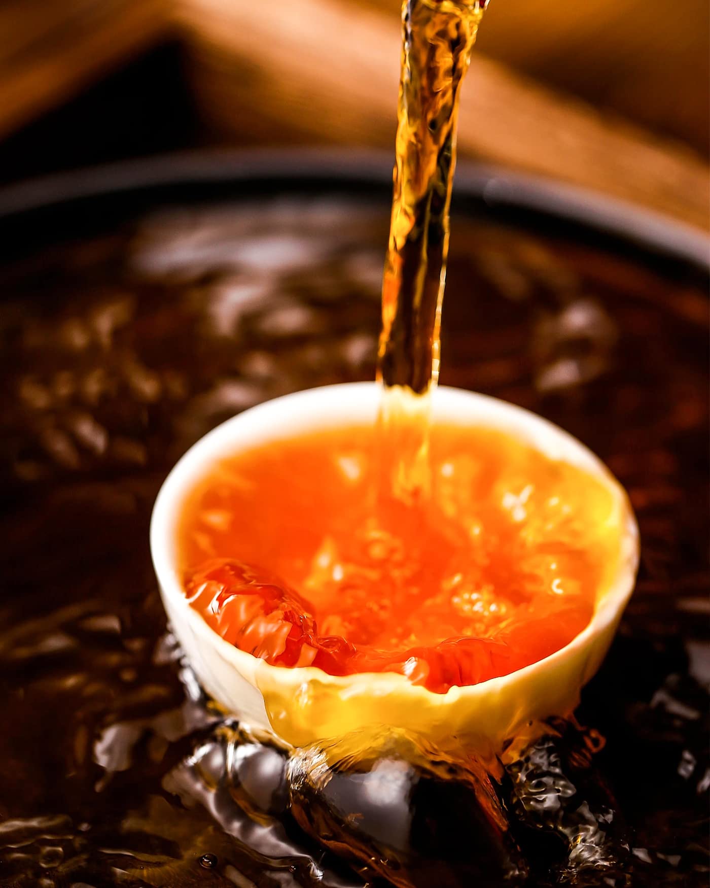 Luxtea Chinese Famous Tea - Premium Jin Jun Mei Black Tea - Golden Beautiful Eyebrow Authentic Chinese Black Tea -Grade AA (High Grade)