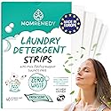 MomRemedy Laundry Detergent Sheets with Powerful Stain Fighting Enzymes - Made in EU, Sulfate Free, Zero Waste Laundry Sheets Detergent in Recyclable