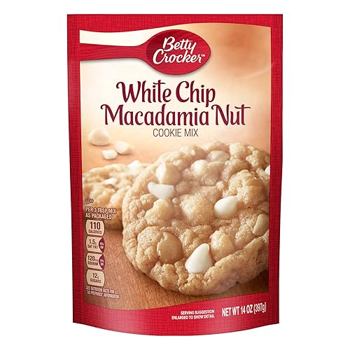 Betty Crocker White Chip Macadamia Nut Cookie Mix (42 oz. Total) (3 Pack