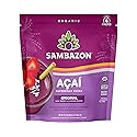 Sambazon Acai Berry and Guarana Smoothie Superfruit Pack, 14.1 Ounce, 4 Count