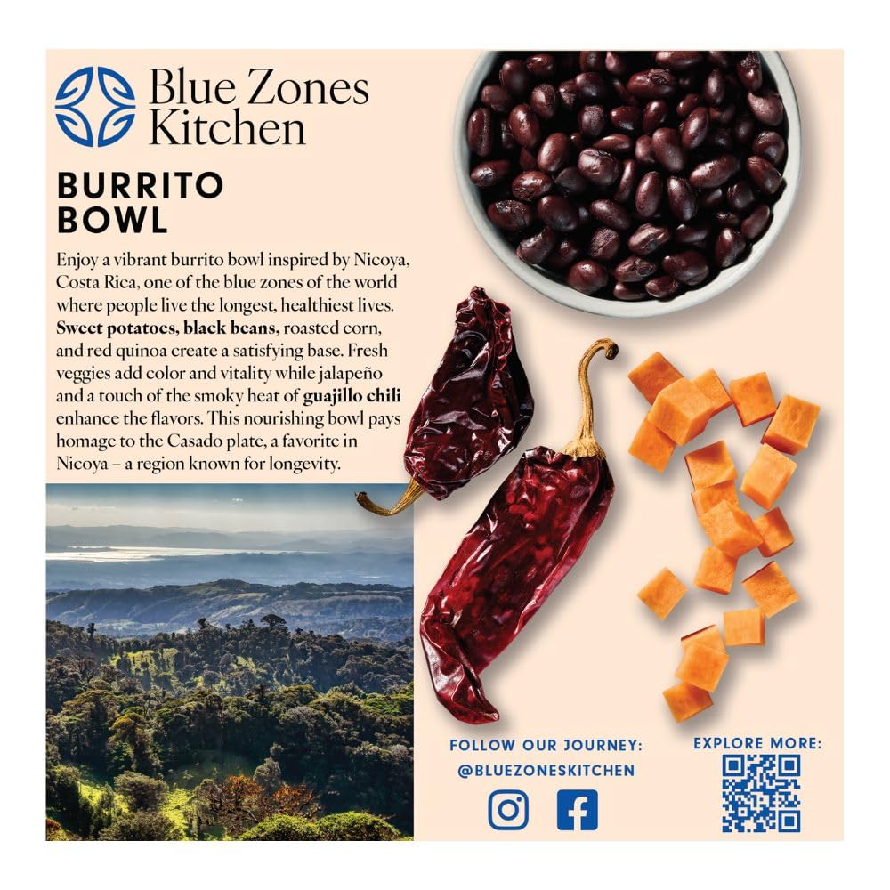 Blue Zones Kitchen Burrito Bowl, 9 OZ
