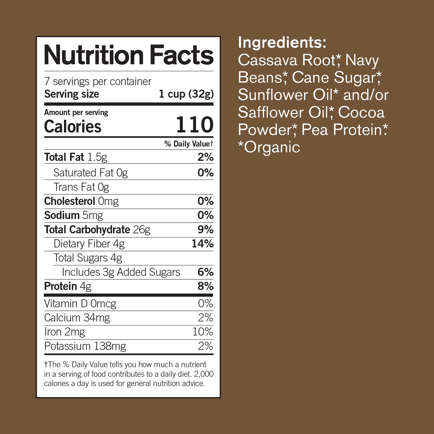 Forager Project Organic Chocolate Cereal, 8 OZ