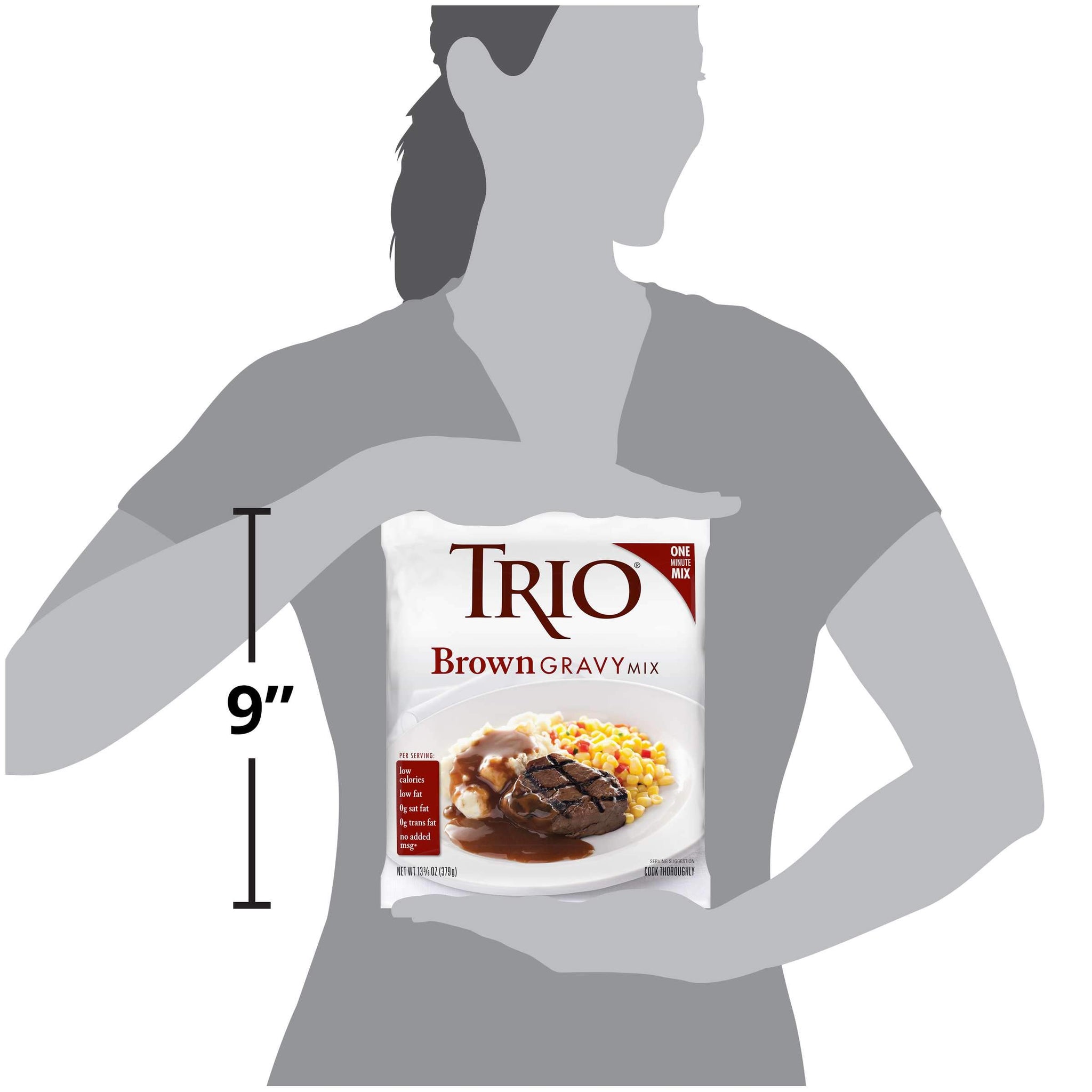 Nestle Trio Brown Gravy Mix, 13.37 Ounce -- 8 per case.