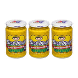 Best Maid Products Pickle Relish 10 Ounce 3 Packs - Sweet, Dill, Jalapeno Sweet, or Jalapeno Mustard (Jalapeno Mustard Relish)