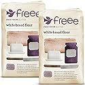 freee Gluten Free White Bread Flour 2.2 lb / 1 kg (Pack of 2) | Premium GF Flour Blend for Baking Breads, Sourdoughs, Rolls & Buns | Xanthan Gum |