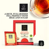 English Breakfast Tea Classic Taste 50 Individually Foil-Wrapped Tea Bags, Perfect Strong, Robust & Flavory Natural Black Tea Ideal for Cozy Mornings