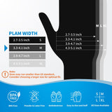 HEAVY DUTY Nitrile Gloves Disposable, Latex Free, Food Grade, 5 mil, Cooking, Cleaning, Hair Dye,1000 Count, 9inch (L)