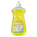 Restaurantware Dishwashing Liquid 24 Pack of 20.3 fl. oz Ultra Concentrated Liquid Dish Soap OXY Power Lemon Scent Dishwashing Detergent Bottle